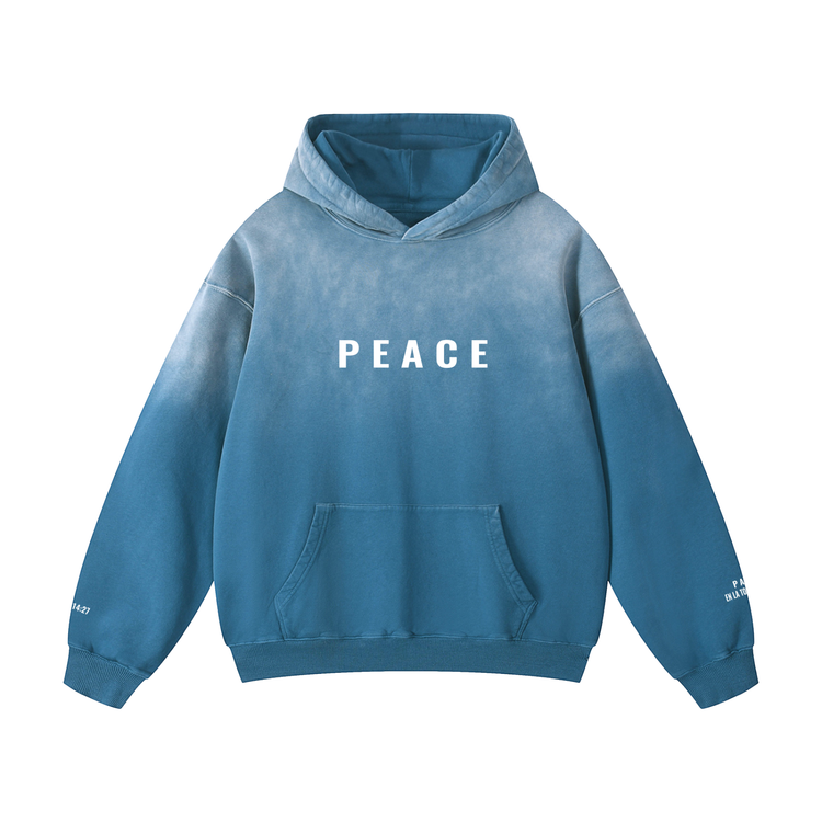 Ocean BLUE  Faith Hoodie (OVERSIZED)