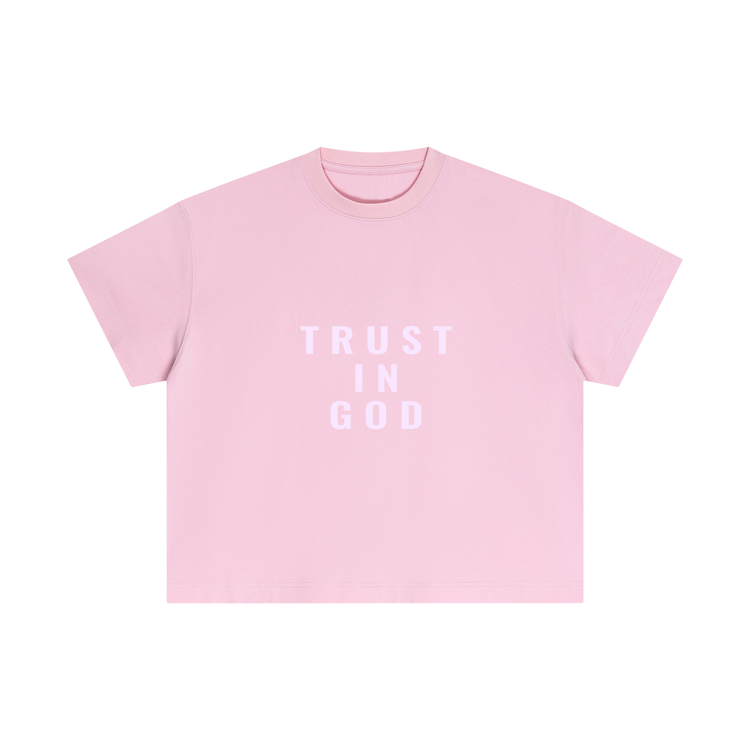 Boxy T-Shirt (PINK DECO)